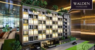 EP.1577 รีวิว คอนโด วาลเด้น ทองหล่อ 8 Walden Thonglor 8 คอนโดใหม่ ใจกลางทองหล่อ เริ่ม 7.9 ล้าน*