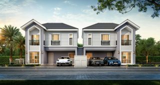 บ้านแฝด เจ วิลล่า รัตนาธิเบศร์-บางบัวทอง J Villa Rattanathibet-Bangbuathong
