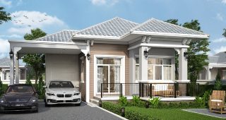 บ้านเดี่ยว เทพสิริ วิลล่า บางปะกง Thepsiri Villa Bang Pakong