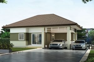 บ้านเดี่ยว สิรารมย์ พาร์ค บ้านโพธิ์ Sirarom Park Baan Pho