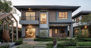 เวนิว โฟลว์ ติวานนท์-รังสิต Venue Flow Tiwanon-Rangsit บ้านสไตล์ Modern Cabin Resort
