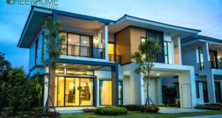 กรีนด์โฮม อยุธยา Green Home Ayutthaya บ้านแฝดและบ้านเดี่ยว บนถนนสายเอเชีย