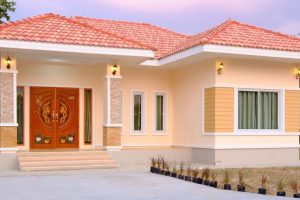 บ้านชั้นเดียวสวยหวาน สไตล์คอนเทมโพรารี่ พื้นที่ใช้สอยงตัว ในงบประมาณที่คุ้มค่าคุ้มราคา