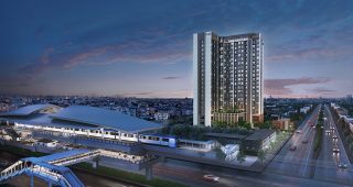 คอนโด นิว โนเบิล ไฟฉาย-วังหลัง NUE Noble Fai Chai-Wang Lang ใกล้รถไฟฟ้า MRT ไฟฉาย เพียง 80 เมตร