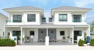 มิดทาวน์ หนองมน (ชลบุรี) MIDTOWN Nongmon ทาวน์โฮมและบ้านสไตล์ Modern Classical