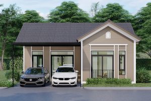กรูฟวี่ พาร์ค บ้านบึง Groovy Park Ban Bueng บ้านชั้นเดียว สไตล์ English Cottage