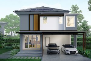 บ้านเดี่ยว เทวี โฮม บ้านฉาง-หาดพลา Dhewee Home Ban Chang-Haad Phala