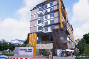 The Crystal Condo รัตนาธิเบศร์ 3 คอนโดใกล้รถไฟฟ้า MRT ศูนย์ราชการนนทบุรี