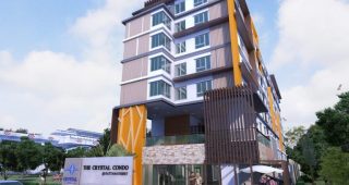 The Crystal Condo รัตนาธิเบศร์ 3 คอนโดใกล้รถไฟฟ้า MRT ศูนย์ราชการนนทบุรี