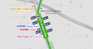 คอนโด BTS ช้างเอราวัณ 2022-2023 / คอนโดติดรถไฟฟ้า BTS ช้างเอราวัณ