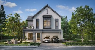 บ้านเดี่ยว สราญสิริ รามคำแหง Sanransiri Ramkhamhaeng บ้านสไตล์ Modern Farmhouse เริ่ม 7-14 ล้าน*