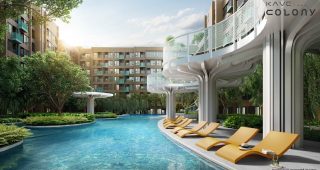 คอนโด เคฟ ทาวน์ โคโลนี Kave Town Colony คอนโดติด ม.กรุงเทพ รังสิต เริ่ม 1.39 ล้าน*