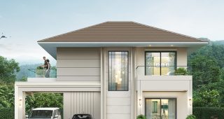 บ้านเดี่ยว มณีรินทร์ ไพรเวซี่ บางพระ Maneerin Privacy Bangphra ราคาเริ่มต้น 4.89 ล้าน*