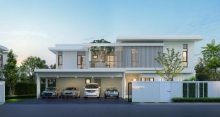 บ้านเดี่ยว มัณฑนา บางนา กม 15 MANTANA Bangna km 15 ติดถนนใหญ่บางนา ราคาเริ่มต้น 14-30 ล้านบาท*
