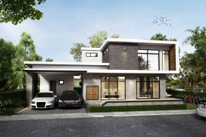 บ้านเดี่ยว เดอะ โมเดิร์นพาร์ค มทส. นครราชสีมา The Modern Park ราคาเริ่มต้น 2.5 ล้านบาท*