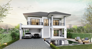 บ้านเดี่ยว ไวท์ฮอลล์เขาใหญ่ White Hall Khao Yai ราคาเริ่มต้น 3.2 ล้านบาท*