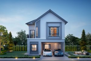 บริทาเนีย ระยอง Britania Rayong บ้านแฝดและบ้านเดี่ยว สไตล์ English Gable ติดถนนสาย 36 ราคาเริ่มต้น 4.63-8 ล้านบาท*