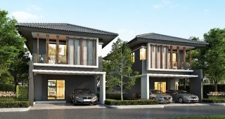 เอ็น ซี ออน กรีน ปาล์ม พาร์ค 2 NC On Green Palm Park 2 ทาวน์โฮมและบ้านทรงอิสระ บรรยากาศสนามกอล์ฟ หนึ่งเดียวในโซนลำลูกกา