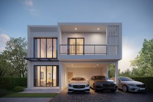 บ้านเดี่ยว ปาล์มวิลล์ ถ.สันกำแพงสายใหม่ Palm Ville บ้านสไตล์ Modern ราคาเริ่ม 4.99 ล้านบาท*
