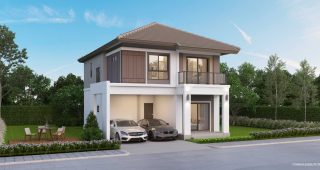 บ้านกาญจน์กนก แยกแม่กรณ์-เชียงราย Baan Karnkanok Mae Kon-Chiang Rai ราคาเริ่ม 2.6-3.4 ล้านบาท*
