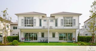 EP.2232 Q District สุขสวัสดิ์ 78 โครงการ ทาวน์โฮม, บ้านแฝด, บ้านเดี่ยว แบบบ้าน New Series สไตล์ English Cottage จาก Q House เริ่ม 2.5-6 ล้านบาท*
