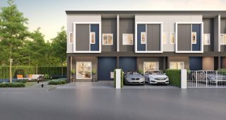บ้านฟ้า ทาวน์นี่ ศรีนครินทร์-เทพารักษ์ Baanfah Townee Srinakarin-Theparak ราคาเริ่มต้น 2.59 ล้านบาท*