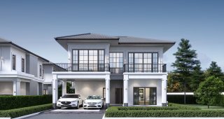 บ้านเดี่ยว ฮิลล์ ฮัท เอ็กซ์คลูซีฟ สระบุรี HILL HUT Exclusive Saraburi เพียง 10 นาที* ถึง Robinson สระบุรี ราคาเริ่ม 4.89-6.90 ล้านบาท*