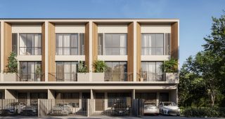 ทาวน์โฮม บ้านปรัชญา นวมินทร์ 95 Baan Pradya Navamin 95 ใกล้ MRT สถานีบางกะปิ ราคาเริ่ม 4.5-6 ล้านบาท*