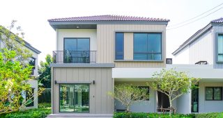 EP.2357 รีวิว V Compound ราชพฤกษ์-345 บ้านแฝด 2 ชั้น ใกล้ Robinson Lifestyle เพียง 5 นาที* ราคาเริ่มต้น 4.99-8 ล้านบาท*