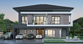 บ้านเดี่ยว เดอะ ซิตี้ ทวีวัฒนา THE CITY Thawiwatthana บ้านฟังก์ชันใหญ่ 419 ตร.ม. ราคาเริ่ม 12-15 ล้าน*
