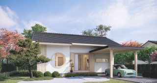 บ้านนภสร บางสวรรค์ (สุราษฎร์ธานี) Baan Napasorn Bangsawan ทาวน์โฮมและบ้าน สไตล์ Minimal Muji ราคาเริ่มต้น 1 ล้านกว่า*