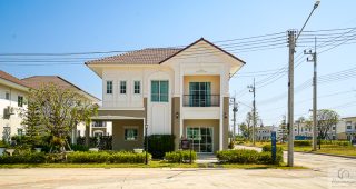 EP.2521 รีวิว Lalin Town Lanceo Crib วงแหวนฯ-พระราม 2 บ้านสไตล์ French Colonial ใกล้ถนนพระราม 2, ทางด่วน และ Central มหาชัย เริ่ม 3.79-6 ล้าน*