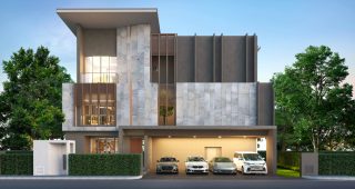 เดอะ วัน ซิกเนเจอร์ บางนา-พระราม 9 THE ONE Signature Bangna-Rama 9 บ้านหรู Pool Villa 3 ชั้น พร้อมลิฟต์ส่วนตัว ราคาเริ่ม 28-40 ล้านบาท*
