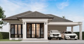 บี วิลล่า ขอนแก่น 2 B Villa Khonkaen 2 บ้านเดี่ยวสไตล์ European Villa ราคาเริ่ม 2.59 ล้านบาท*