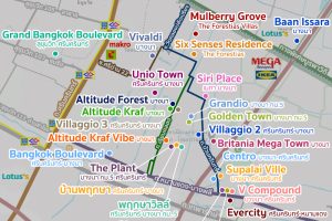 ทาวน์โฮม บ้านแฝด บ้านเดี่ยว โซนบางนา กม.5 (บางนา-ศรีนครินทร์)