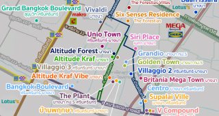 ทาวน์โฮม บ้านแฝด บ้านเดี่ยว โซนบางนา กม.5 (บางนา-ศรีนครินทร์)