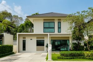 EP.2396 รีวิว พิมนารา ปิ่นเกล้า-กาญจนา บ้านเดี่ยว Modern Minimal ใกล้ ม.มหิดล บรรยากาศเงียบสงบ เป็นส่วนตัวเพียง 77 ครอบครัว เริ่ม 5.79 ล้านบาท*