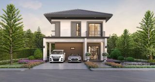 บ้านเดี่ยว เอ็นซี นีโอลา วงแหวน-ลำลูกกา NC Neola Wongwaen-Lamlukka ราคาเริ่ม 4.29 ล้านบาท*