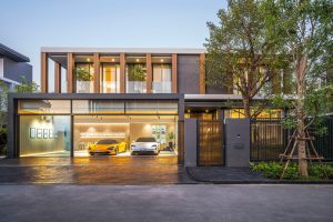 เปิดแนวคิดบ้านซีรีย์ใหม่ “โครงการบ้านอิสสระ บางนา” A Sanctuary of Garage Living : A place where freedom drives