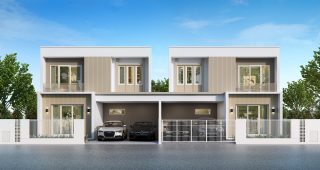 ภูริ ไพร์ม วงแหวนกาญจนาฯ Puri Prime Wongwaen Kanchana บ้านแฝดสไตล์ Modern Minimal ราคาเริ่ม 3.69 ล้านบาท*