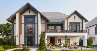 เดอะ ซิตี้ บางนา 2 THE CITY Bangna 2 บ้านเดี่ยวหรู Modern English Style ใกล้ MEGA บางนา