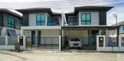 รีวิว The Perfect Park Ville ชลบุรี บ้านแฝดฟังก์ชันบ้านเดี่ยว สร้างด้วยอิฐแดง ทำเลติดถนนข้าวหลาม ใกล้มอเตอร์เวย์ และหาดบางแสน เริ่ม 5.19 ล้าน*
