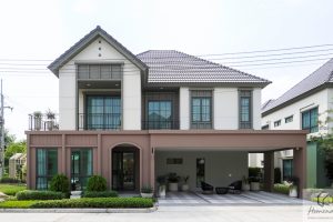 EP.2506 รีวิว Saransiri รังสิต 2 บ้านเดี่ยว 4 นอน สไตล์ Modern Farmhouse บรรยากาศริมน้ำ ใกล้จุดลงทางด่วนเพียง 1 กม.* และรถไฟฟ้าสถานีรังสิต ราคา 7.99-20 ล้านบาท*