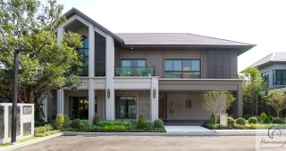EP.2523 รีวิว Bangkok Boulevard Signature พระราม 2 บ้านเดี่ยวหลังใหญ่ สไตล์ Modern Luxury Nordic ใกล้ Central พระราม 2 และ รร.นานาชาติ BASIS เริ่ม 30-40 ล้านบาท*