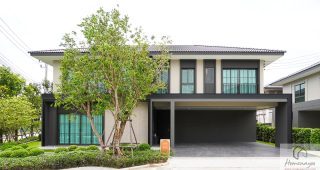 EP.2499 รีวิว Nara Botanic ราชพฤกษ์-345 บ้านเดี่ยวหรู สไตล์ Modern Luxury ใจกลางธรรมชาติ วิวทะเลสาบ ติดถนนใหญ่ราชพฤกษ์ ราคาเริ่ม 6.9 ล้านบาท*