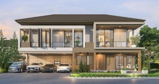 บ้านเดี่ยว บางกอก บูเลอวาร์ด บรมฯ-สาย 4 Bangkok Boulevard Borom-Sai 4 บ้านหรู 5 ห้องนอน ติดถนนใหญ่ ใกล้บรมฯ ราคาเริ่ม 10.9-20 ล้าน*