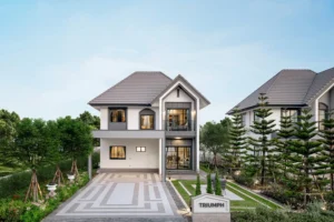 Sarin Living ยโสธร บ้านเดี่ยวสไตล์ฝรั่งเศส ทำเลติดถนนใหญ่ ใกล้ Lotus’s ยโสธร จาก บ้านสาริน