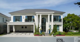 รีวิว เศรษฐสิริ บางนา กม.10 บ้านเดี่ยวสไตล์ Georgian 1 ใน Sansiri 10 East เป็นส่วนตัวเพียง 71 ครอบครัว เริ่ม 24.9 ล้าน*