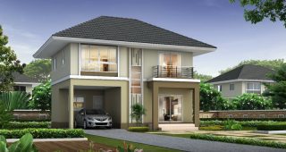 บ้านเดี่ยว กาญจน์กนกวิลล์ 12 สันโป่ง Karnkanok Ville 12 San Pong ราคาเริ่ม 3 ล้านบาท*