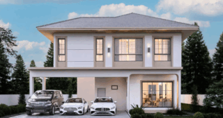 ฉัตรหลวง 20 รังสิต-คลอง 3 Chatluang 20 Rangsit-Klong 3 บ้านเดี่ยวสไตล์โมเดิร์น เริ่ม 3.89 ล้าน*